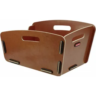 KLICKfix Radkiste 2 mit Clip braun