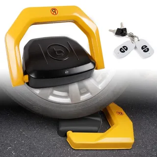 Parkplatzsperre Elektrisch Parkplatzsperre Parkschranke Mit Fernbedienung Automatische Alarmsystem Klappbar Akku Parkplatz Hindernis 180 ° Antikollision