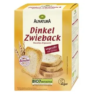 Alnatura Bio Dinkel, Zwieback 200G
