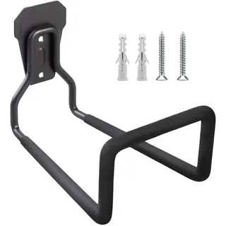 Maclean Brackets Maclean 1x Stück Garagenhaken, Garage Wandhalterung für Reifen, Schläuche, Leiter, Fahrrad - Max. Belastung 35kg | Wandhaken zur Organisation, Werkzeugaufhänger (1, Wandabstand: 16 cm)