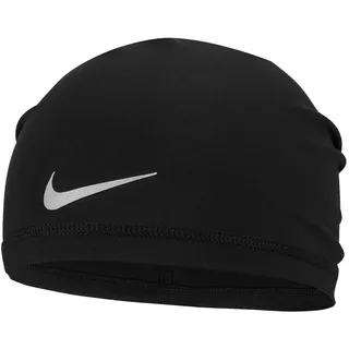 Nike Peak Dri-Fit Uncuffed Beanie Schwarz/Silber