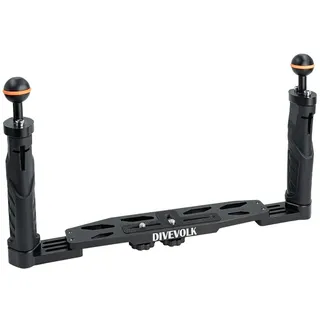 DIVEVOLK Doppelgriff für Seatouch 4 Max Unterwassergehäuse