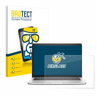BROTECT Schutzglas für Dell Pro 14 Plus 2-in-1 PB14250 | Transparenter Displayschutz Made in Germany Schutzfolie Panzer Folie Glas 9H Anti-Fingerprint Einfache Montage Clear