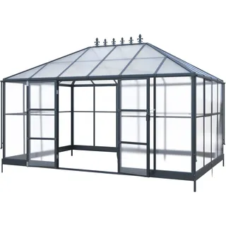 Westmann Suprema XL verzinkt Schwarz Blankglas 0 mm 11,88 m2