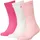 Kinder Socken Vorteilspack Sport Junior Frottee-Sohle Rippbündchen Logo Rosa 31-34
