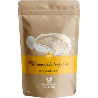 Ölmühle Solling Flohsamenschalen gemahlen bio 500g