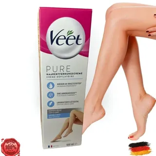Veet Haarentfernungscreme normale Haut Bodylotion 100 ml Damen