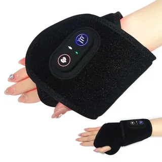 Rotlichtlampe Handmassagegerät, 10W 660nm & 850nm LED Rotlichtlampe mit 48LEDs, 3 in 1 Rotlichtlampe Red Light Therapie Gürtel Handgelenk, Handgelenk Wrap Pad