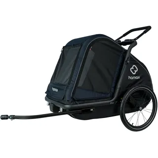 Hamax Pluto L Hundeanhänger - navy blue/black