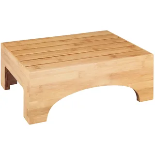 Wenko Badschemel Bambusa Bambus Praktischer Tritt