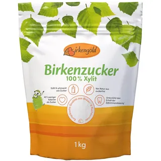 Birkengold Xylit aus Birken im Beutel 1kg