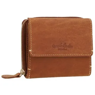 Gusti Leder Geldbörse Brigitta Unisex Damen braun