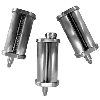 Kitty PROFESSIONAL® 3 Pasta Walzen: Fettucine-, Lasagne- und Spaghetti-Walze Edelstahl gebürstet