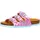 Kids Pantolette Rosa/Türkis 33