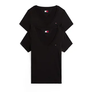 Tommy Hilfiger TJW 2PACK V-NECK TEE Schwarz M