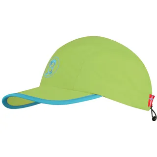 TROLLKIDS Kinder Kappe Troll Kiwigrün/Himmelsblau, elektrischgrün|kornblumenblau 52-56 cm