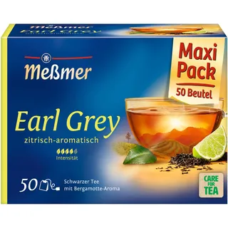 Meßmer Earl Grey Schwarzer Tee 50x1,75 g