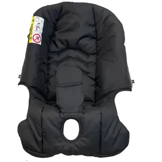 Brogtorl Kinderwagen Wechselwaschanlage, Ersatz Sitzkissen kompatibel mit Doona Kleinkind Autositz Kinderwagen, 600D Textil (schwarz)
