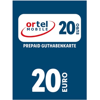 Ortel Mobile Ortel Mobile Code über 20 €