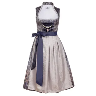 Edelnice Midi Dirndl Marianna blau 32
