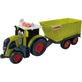 Happy People Claas Kids Axion 870 Traktor + Anhänger Cargos 750 128-tlg. 34541