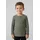 Jungen Nmmkab Ls Top Noos Langarm Shirt Dusty Olive/Detail melange 110 110
