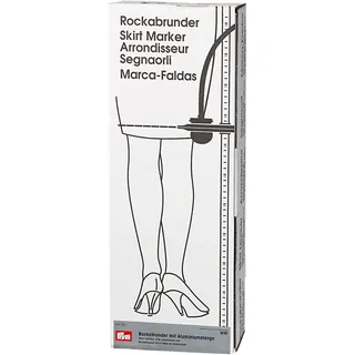 Prym 611767 Rockabrunder, Metall, 80cm, grau,