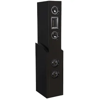 WERSI Vocalis 120, Aktivlautsprecher, Hochglanz Schwarz, Keyboardverstärker