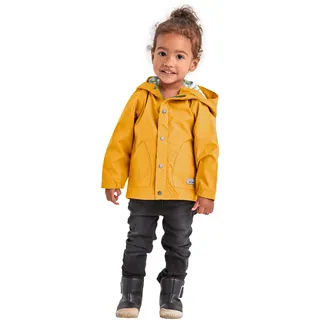 KILLTEC first instinct by killtec Kinder Softshell Jacke mit Kapuze FIS 23 MNS SFTSHLL JCKT, gebranntes gelb, 110/116, 37901-000