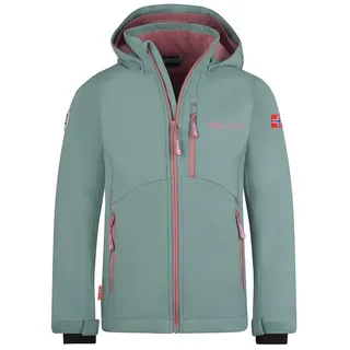 TROLLKIDS Balestrand Jacke - Glacier Green / Orchid - 140 cm