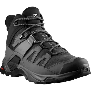 Salomon X Ultra 4 Mid Gore-Tex Herren Wide Black / Magnet / Pearl Blue 42 2/3