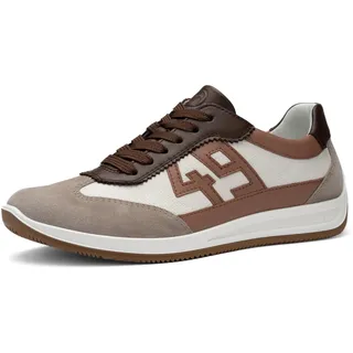 ARA Herren Schnürer Lando Pebble,Weiss,BLAU