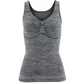 LASCANA Shapingtop Damen grau-meliert Gr.S (36/38)