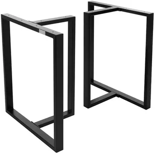 ML-Design Tischgestell 2er Set B60 x H72