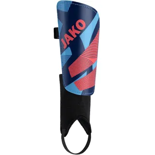 Jako Schienbeinschoner River Classic skyblue/navy/coral XS