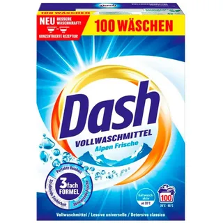 Dash Vollwaschmittel Pulver 100 WL
