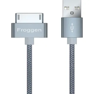 Froggen USB Ladekabel 30-Pin USB Kabel Datenkabel Synchronisieren-Kabel ​Nylon kompatibel mit iPhone 4 4s iPhone 3G 3GS für Pad 1 2 3 Pod