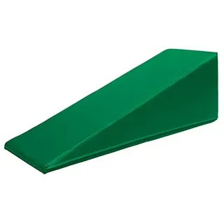 Bein-Lagerungskeil, Lagerung, Keilkissen, Kunstleder, 80x30x10/2cm, anthrazit