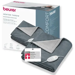 Beurer Wärmezudecke HD 75 Cosy 130 x 180 cm Dark Grey