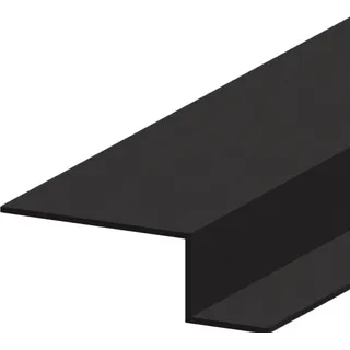 ISOLED S-Profil 12 LED-Profil schwarz 200cm