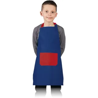 Kinderschürze Blau 45x55 cm