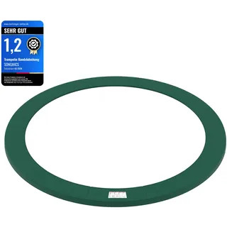 SONGMICS Trampolin Schutzkissen, Ersatz-Sicherheitskissen, Durchmesser 427 cm, Breite 30 cm, UV-beständig, reißfest, Randschutz, Dschungelgrün STP141C01