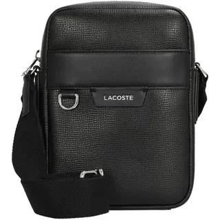Lacoste Ossian Umhängetasche Leder Black
