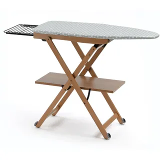 Arredamenti Italia Fahrbares Bügelbrett mit Abstellfläche (6902250)