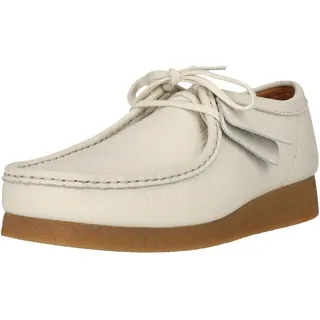 CLARKS Wallabee EVO Herren Weiß 44