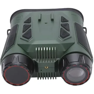 Plyisty Digitales Fernglas, 4K-Video, 48 MP-Foto, 16-facher Digitalzoom, 2,4-Zoll-TFT-Bildschirm, Nachtsichtfernglas, Unterstützt WiFi-Übertragung für den Außenbereich (Green)