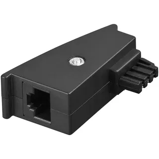 goobay 95139 TAE Adapter, TAE-F-Stecker - RJ45-Buchse (8P2C)