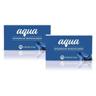 meineLinse Aqua sphärische Monatslinen 6 Stück (ehemals Oculsoft) (-4.00, 8.6, 14.2, 6)