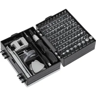 Feinmechaniker Werkzeug Set 115 in 1 Mini Schraubendreher Präzisions Werkzeug Kit mit 100 Bits Handy Reparatur Werkzeug Set Schraubenzieher für iPhone, Uhr, PC, Brille, PS, Macbook, Kamera, Brillen