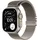 GPS + Cellular 49 mm Titangehäuse Natur Milanese Loop Natur L